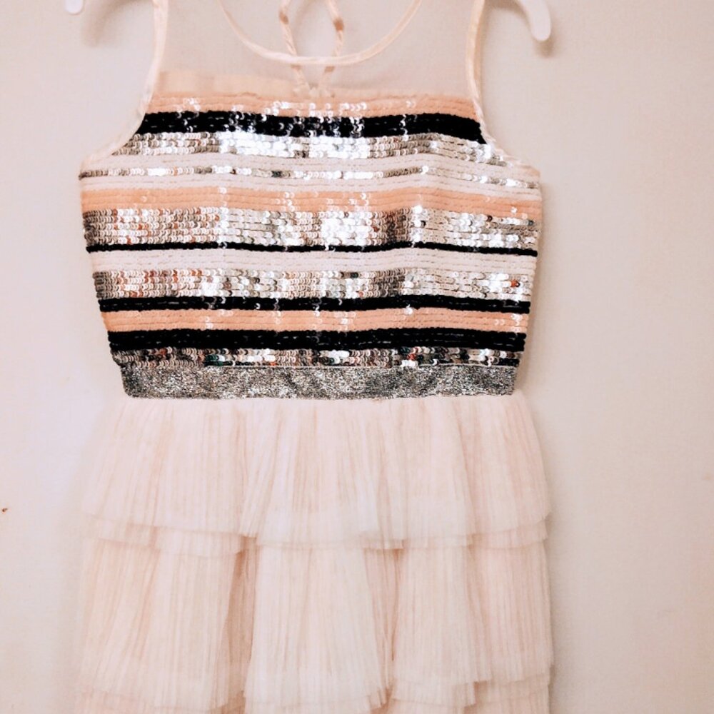 ❤️ New Sequins Pageant Girls Dress